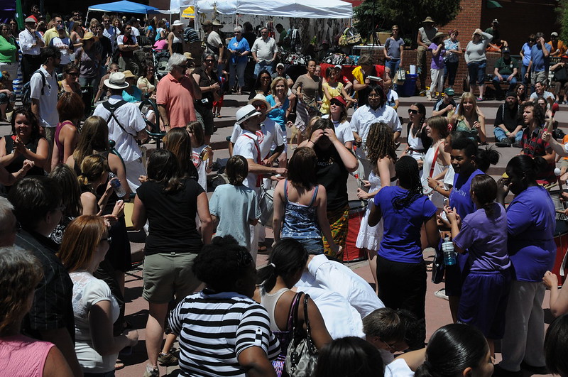 crowd